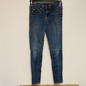 True Religion Mid Rise Skinny Jeans Size 26
